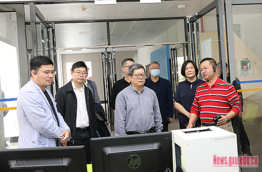 梧州学院到校对接交流对口支援工作