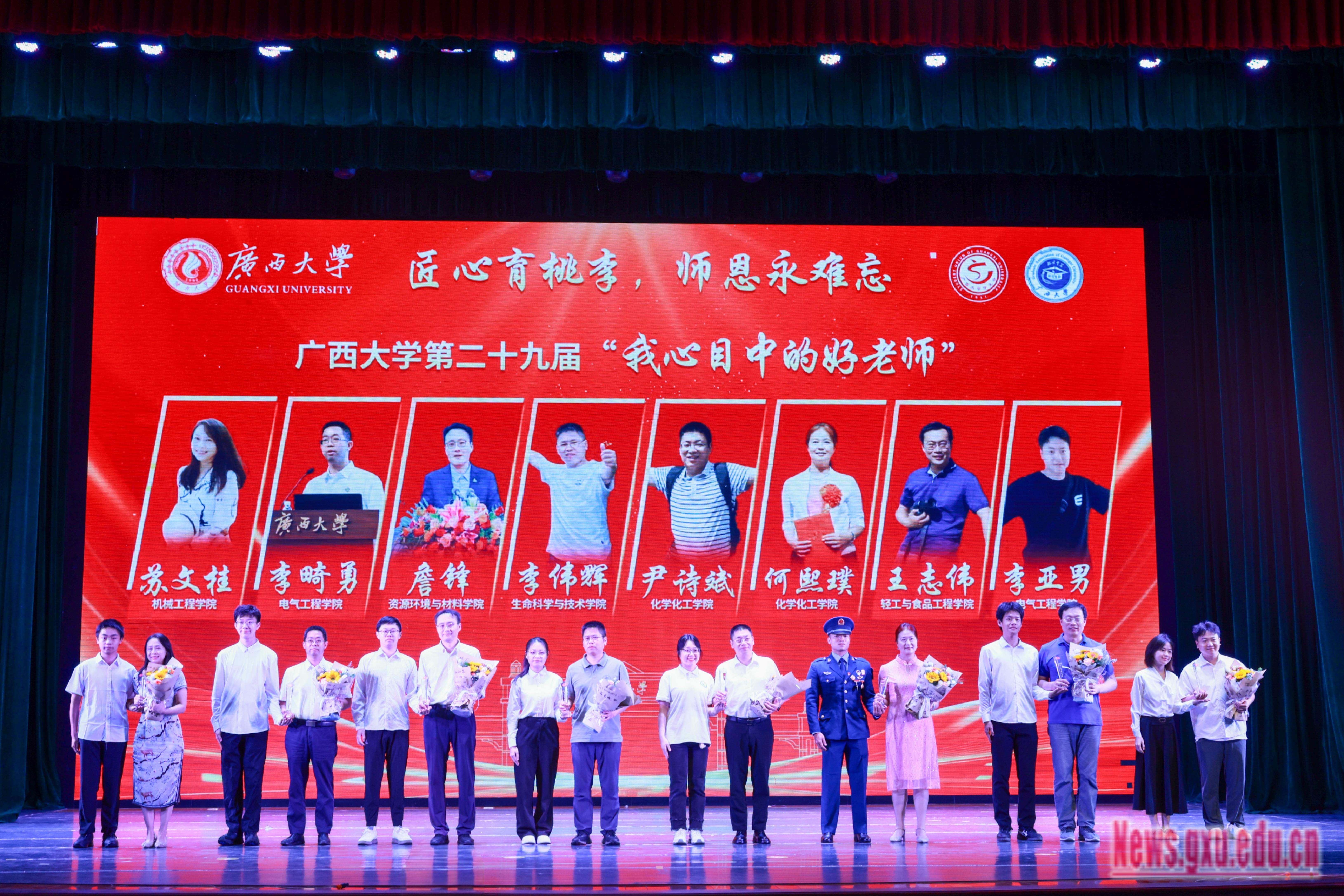 我校举行第二十九届“我心目中的好老师”颁奖典礼(2025-09-25)-新闻中心